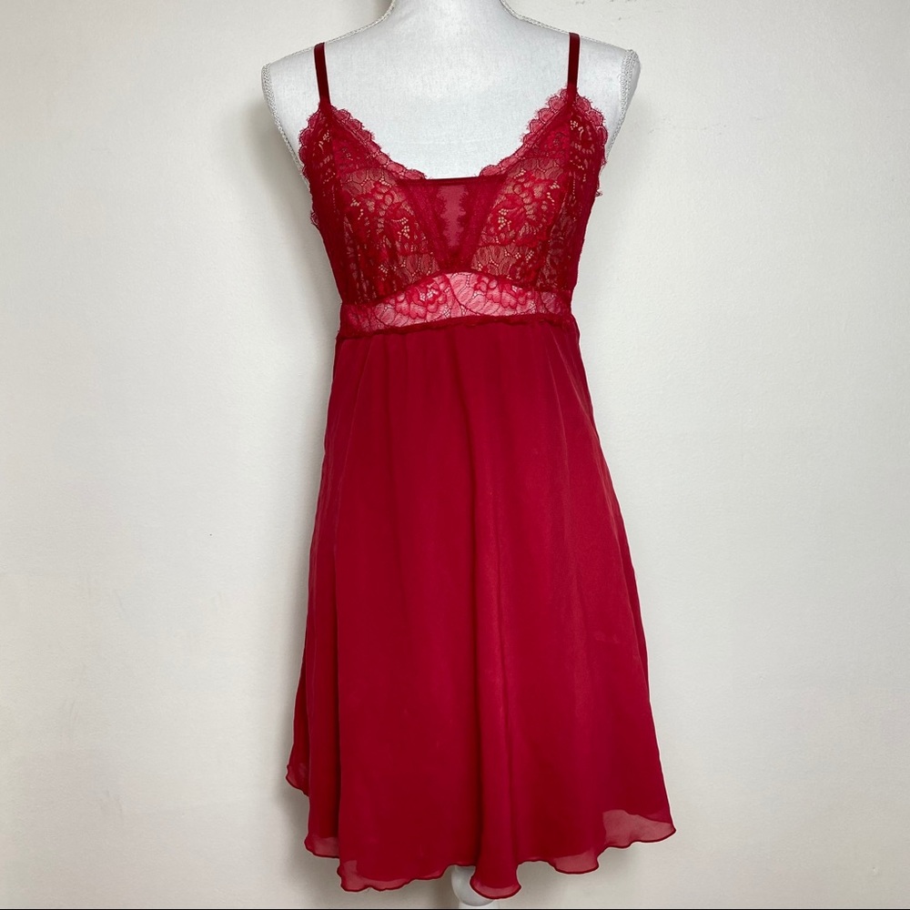 Ruby Red Lingerie Dress